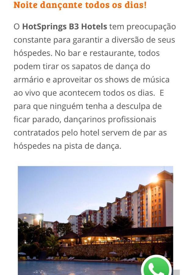 Hot Springs Hotel Caldas Novas-Flat Vip 外观 照片